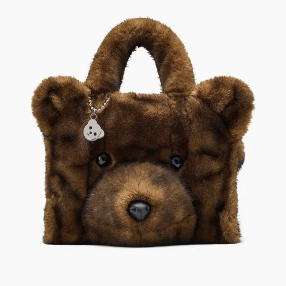Marc Jacobs Brown Teddy Bear Tote - Picture 5 of 12